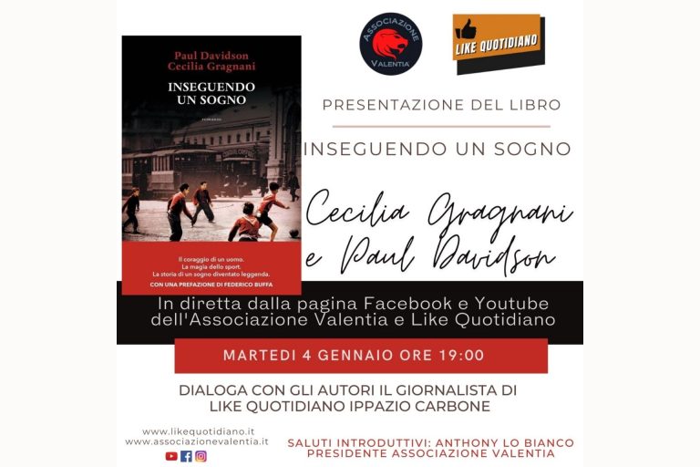 “Inseguendo un sogno”, appuntamento con Davidson e Gragnani