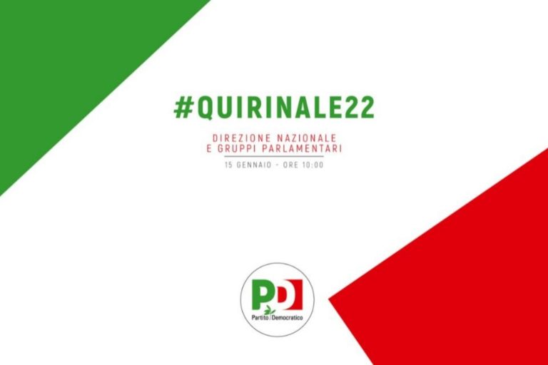 Quirinale, Partito Democratico: “Individuare una figura di alto profilo”.
