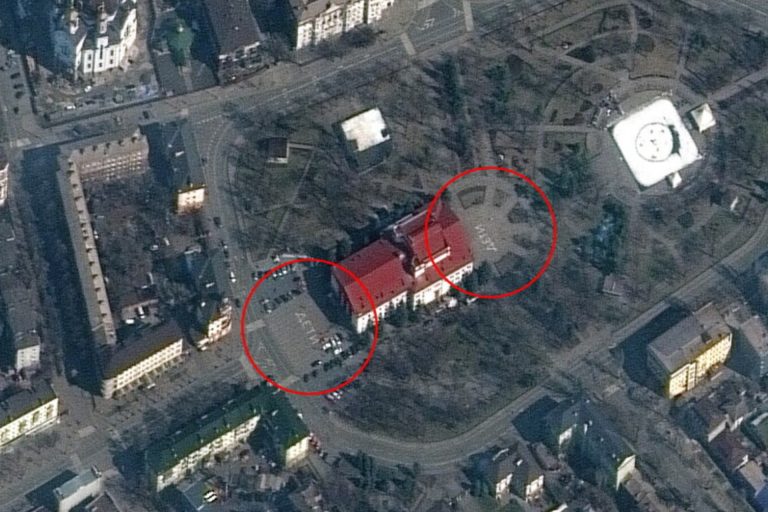 130 persone salvate dal teatro di Mariupol