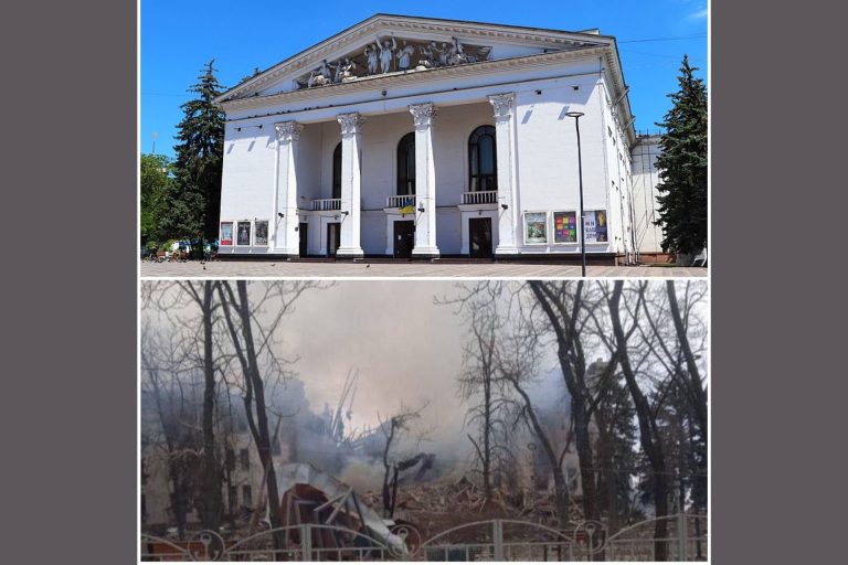 Strage a Mariupol: bombardato un teatro