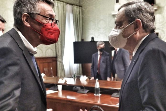 cgil draghi