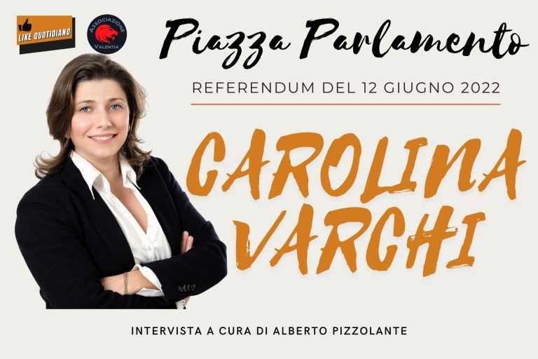 Referendum: la nostra intervista a Carolina Varchi