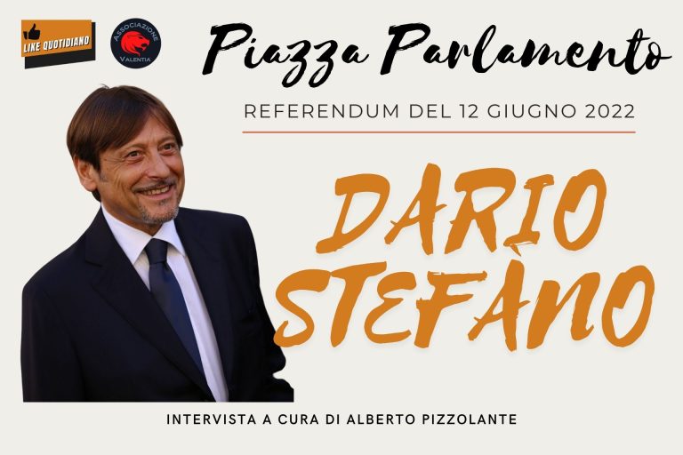 Referendum: la nostra intervista a Dario Stefàno