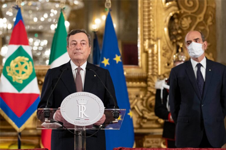 Mario Draghi è il leader che gode di maggiore fiducia