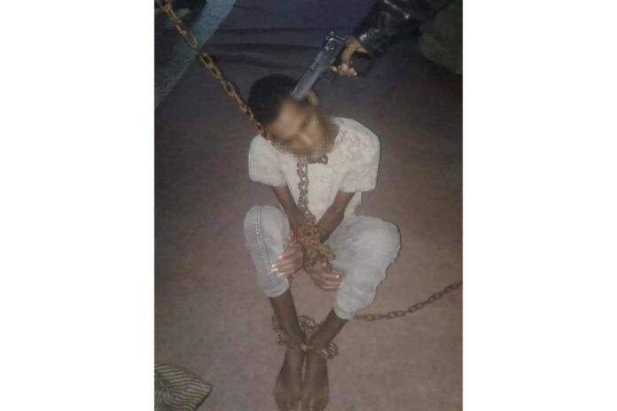 migrante torturato in Libia