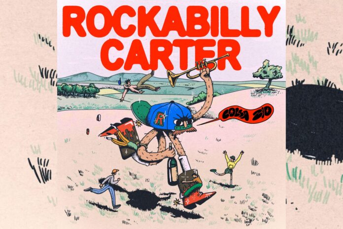 Copertina di Rockabilly Carter, album di debutto dei Colla Zio.