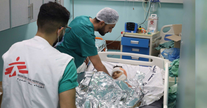 gaza msf